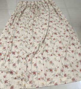 Pair Of Cream Coloured Curtains
