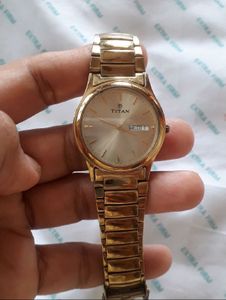 Men Golden Watch