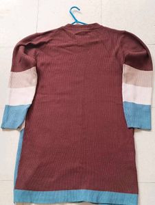 Color Block Sweater Dress