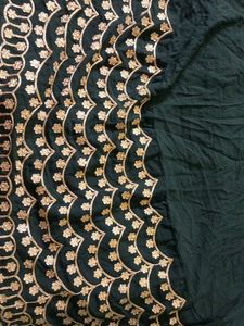 Dark Green Anarkali🤩 New Year Offer 💯