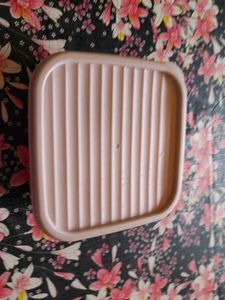 Square Plastic Food Container w/ Lid