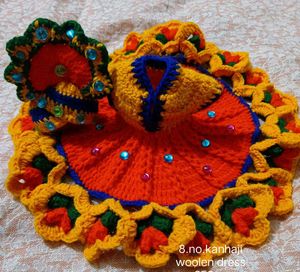 Handmade Knitted Dress Set
