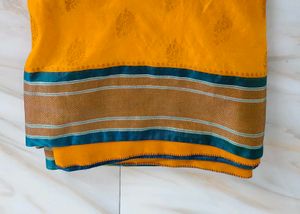 Elegant Yellow Paithani Saree