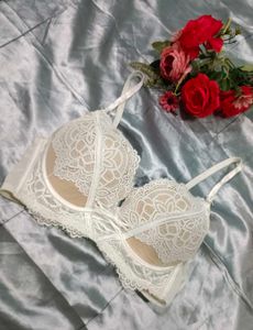 Ivory Lace Bra