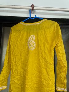 Yellow Kurta