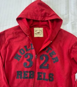 Red Hollister Hoodie
