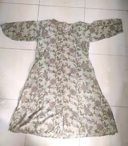 Cool Cotton Standing Collar Kurti