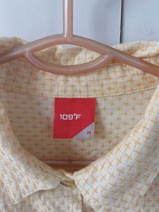 Vintage-Style Patterned Blouse