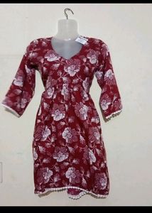 Girls Stylish Short Kurti