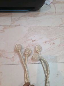 Pearl Curtain Tiebacks (Set of 2)