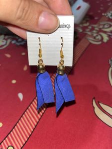 Boho Peacock Hoop Earrings