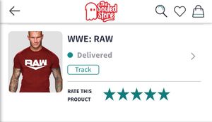 RAW Red Graphic T-Shirt by The Souled store