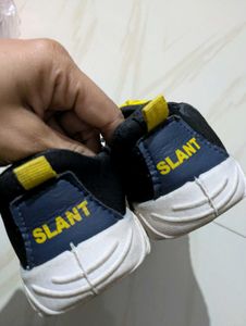 No Flaws Blue &amp; Yellow Boys Shoe