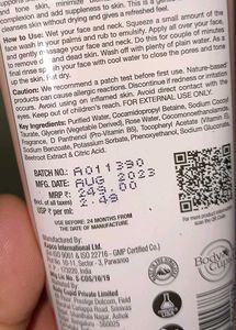 WOW Himalayan Rose Face Wash
