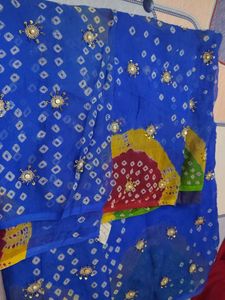 Elegant Blue Saree