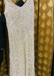 Sequence Long Dress Gala Prom Party Gown