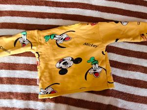 Warm Cute Mickey Mouse Baby Suit &amp; Sweater