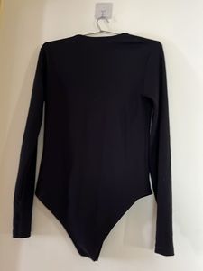 Black Long Sleeve Bodysuit