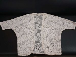 Cotton Crocheted Shrug By BELLA RAGAZZA