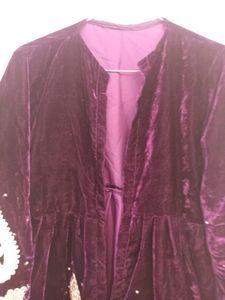 A Very Beautiful Wine Valvet Kurta