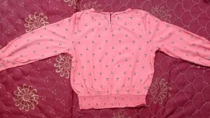 Light Red Coloured Top