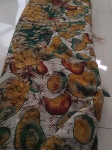 Printed saree - new