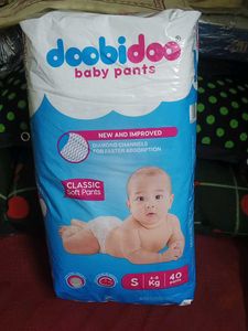 New sealed Doobidoo Baby Pants (40 count) small si
