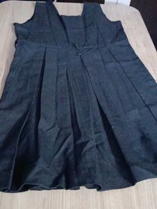 Girls&#39; Dark Gray Tunic for School Uniform