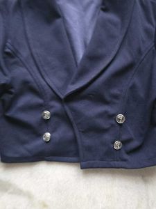 COMBO Navy Blue Bodycon Dress, Cropped Blazer Se