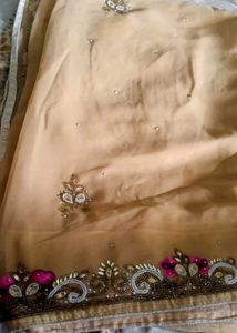 Elegant Embellished Saree