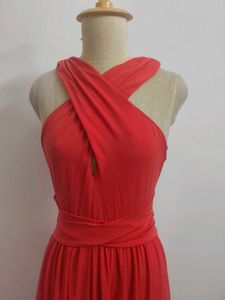 Coral Maxi Dress