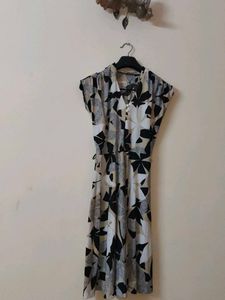 Floral Print Midi Dress