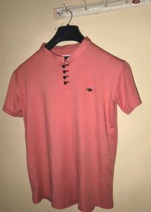 Men's Casual Maroon Polo Shirt