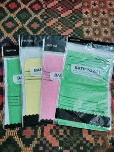 4 MITT/4 Korean exfoliating bath towel