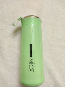 Nice Premium Glass Water Bottle, 400ml