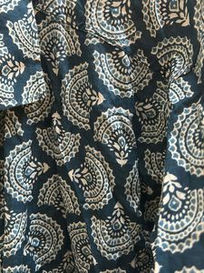 Rajasthani Print Sea Green Half Sleeve Shirt