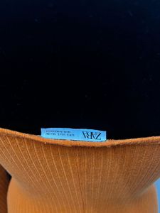 Zara Orange Midi Dress