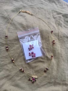 Maroon Colour Chain