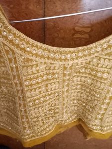 Embroidered Blouse with beautiful mirror work