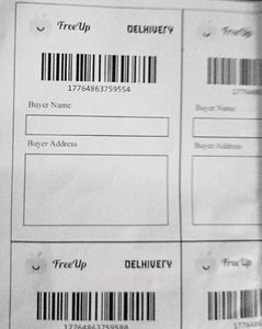 Free Up Orginal Non Sticky Labels