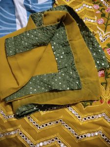 Haldi Kurta Sharara Set