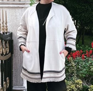 Zara Fringed Trim Longline Suede Coat