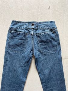 vintage low rise denims retro