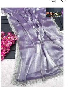 Priveri Design Pink Saree