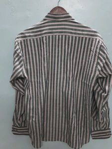 Stylish Men&#39;s Casual Striped Shirt