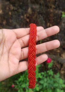 Braided Beaded Hairbands - Set of 4