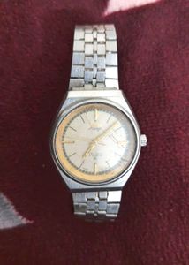 hmt maurya manual winding watch 17 jewels