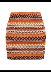 NewMe Women Multi Colour Knitted Skirt