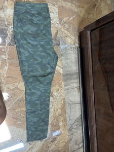 Camouflage Denim Jeans