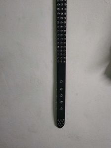 Black Studded Punk Rock Belt -Unisex Fashion Acces